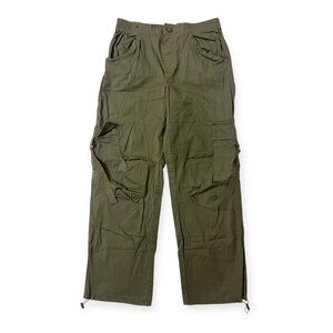 YMI | Women’s Olive Green Wide Leg Cargo Pants